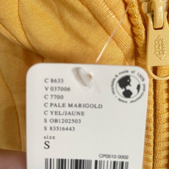 FREE PEOPLE Pale Marigold Dream Big Quilted Vest - Picture 9 of 11